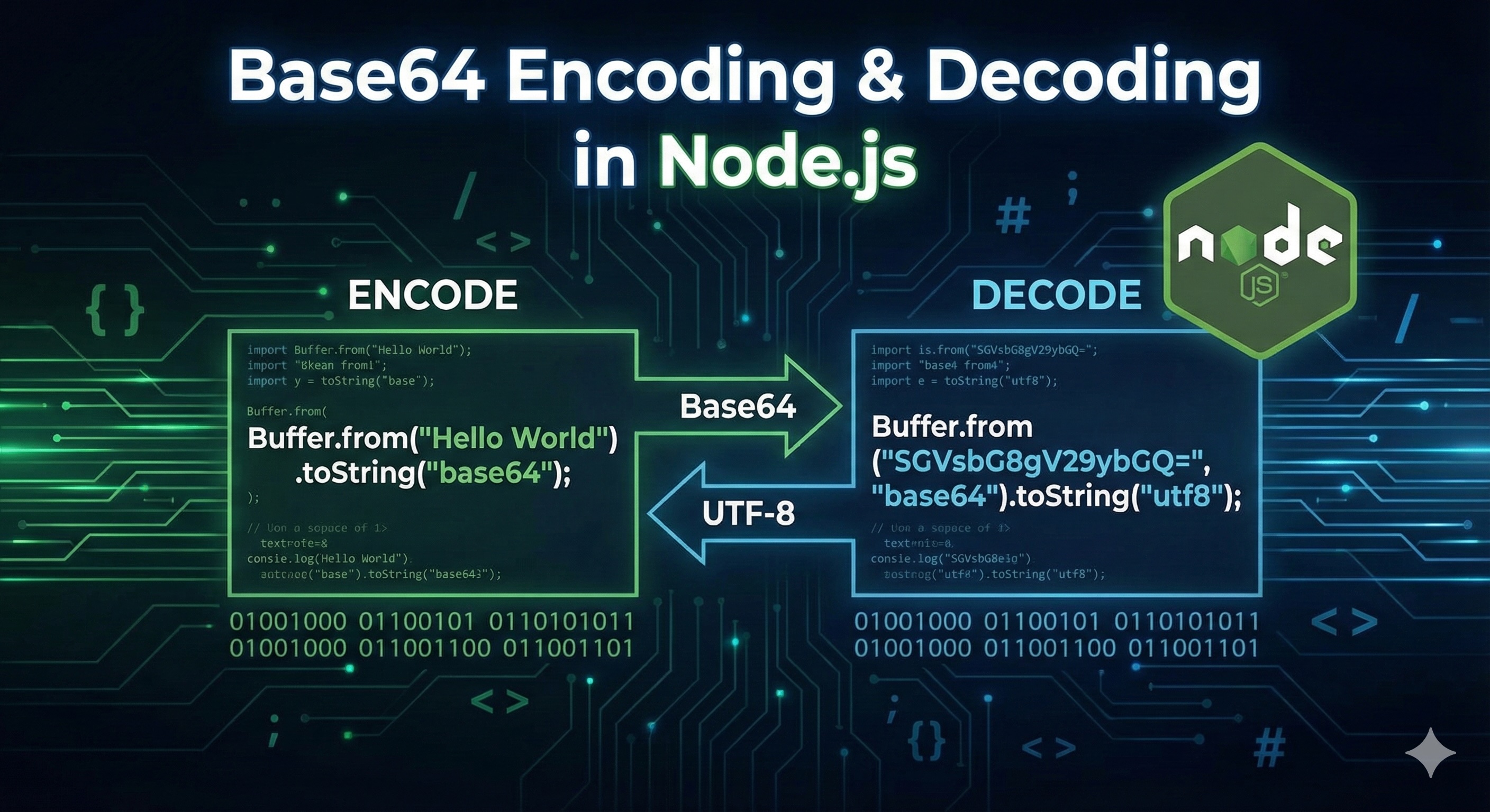 Base64 Encode and Decode in Node.js – Complete Guide