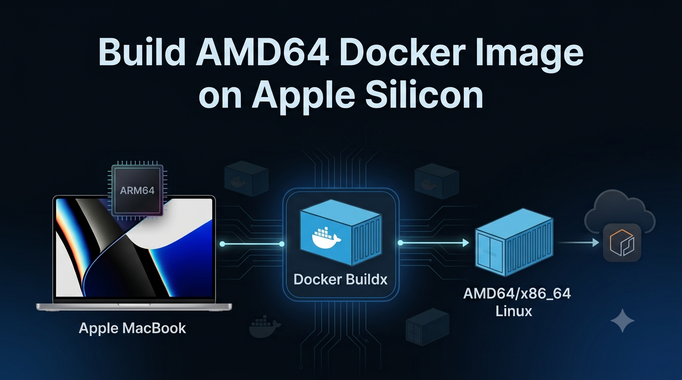 Build AMD64 Docker Image on Apple Silicon Mac and push it to AWS ECR